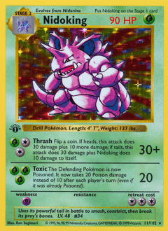 Nidoking - Holofoil