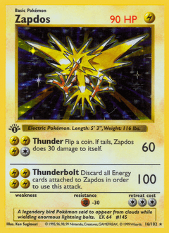 Zapdos - Holofoil
