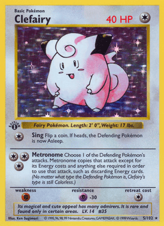 Clefairy - Holofoil