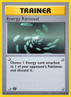 Energy Removal - Normal