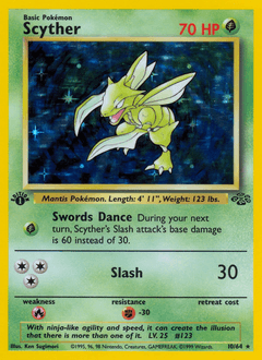 Scyther - Unlimited Holofoil