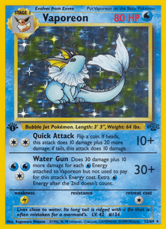 Vaporeon - Unlimited Holofoil