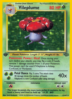 Vileplume - Unlimited Holofoil