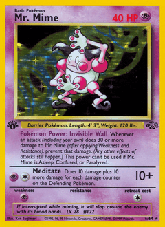 Mr. Mime - Unlimited Holofoil
