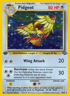 Pidgeot - Unlimited Holofoil