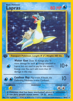 Lapras - Unlimited Holofoil