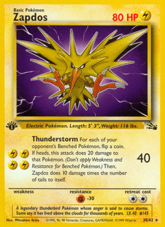 Zapdos - Normal