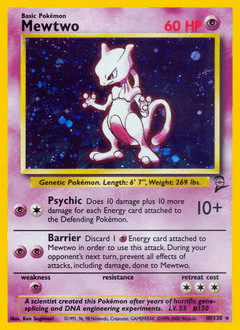 Mewtwo - Holofoil