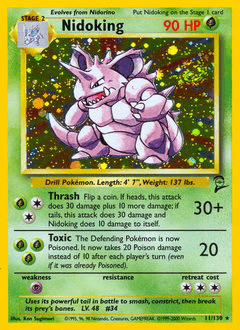 Nidoking - Holofoil