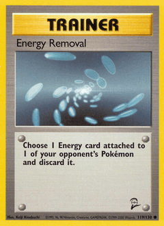 Energy Removal - Normal