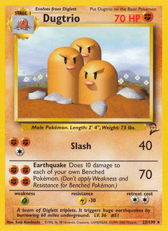 Dugtrio - Normal