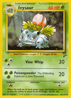 Ivysaur - Normal
