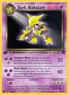 Dark Alakazam - Normal