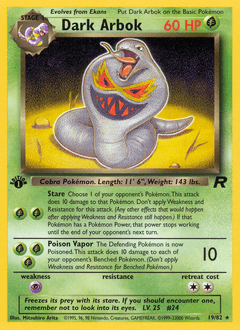 Dark Arbok - Normal