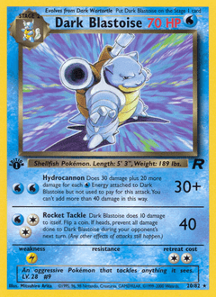 Dark Blastoise - Normal