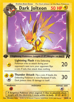 Dark Jolteon - Normal