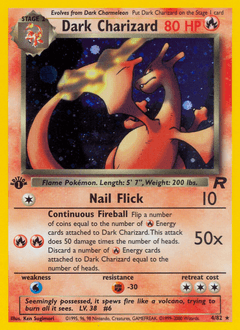 Dark Charizard - Unlimited Holofoil