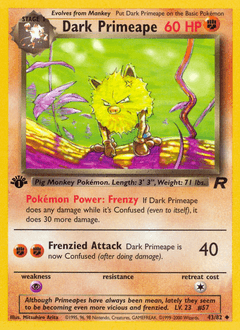 Dark Primeape - Normal