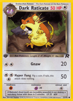 Dark Raticate - Normal