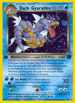 Dark Gyarados - Unlimited Holofoil