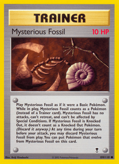 Mysterious Fossil - Normal