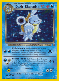 Dark Blastoise - Reverse Holofoil