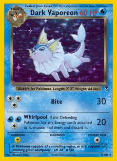 Dark Vaporeon - Reverse Holofoil