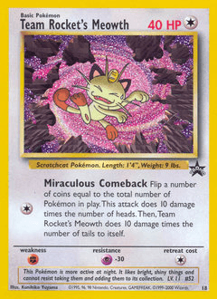 Team Rocket's Meowth - Normal