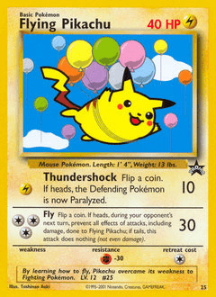 Flying Pikachu - Normal