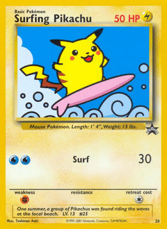 Surfing Pikachu - Normal