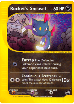 Rocket's Sneasel - Normal