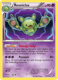 Reuniclus - Reverse Holofoil