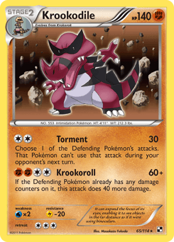 Krookodile - Reverse Holofoil