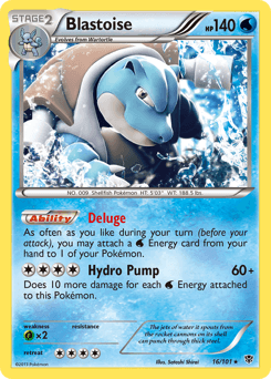 Blastoise - Reverse Holofoil