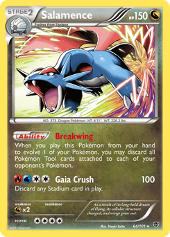Salamence - Reverse Holofoil