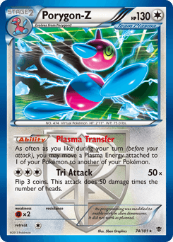 Porygon-Z - Reverse Holofoil
