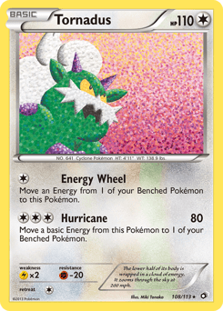 Tornadus - Reverse Holofoil