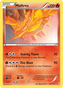 Moltres - Reverse Holofoil