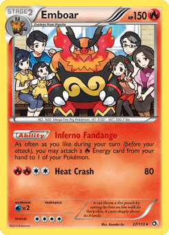 Emboar - Reverse Holofoil