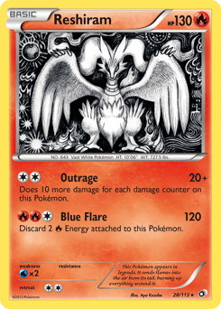 Reshiram - Reverse Holofoil