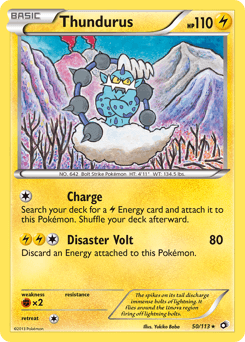 Thundurus - Reverse Holofoil