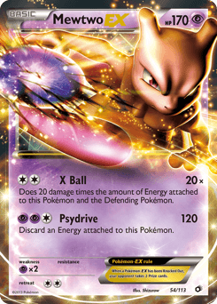 Mewtwo-EX - Holofoil