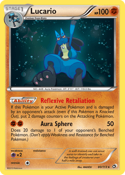 Lucario - Reverse Holofoil