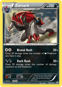 Zoroark - Reverse Holofoil