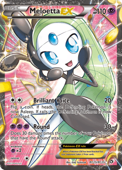 Meloetta-EX - Holofoil