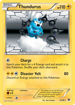 Thundurus - Reverse Holofoil
