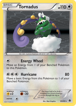 Tornadus - Reverse Holofoil
