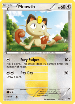 Meowth - Holofoil