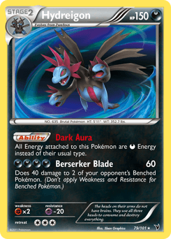 Hydreigon - Reverse Holofoil
