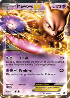 Mewtwo-EX - Holofoil